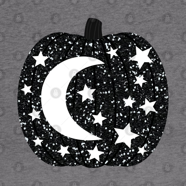 Stars And Moon Pumpkin by trendybestgift